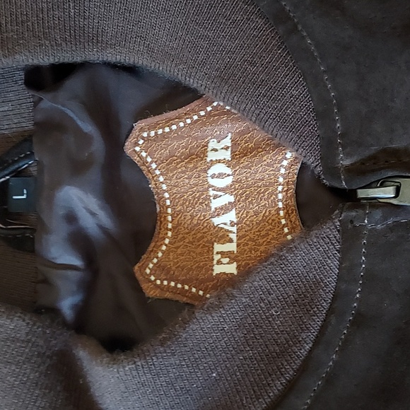 FLAVOR suede bomber - Picture 3 of 9